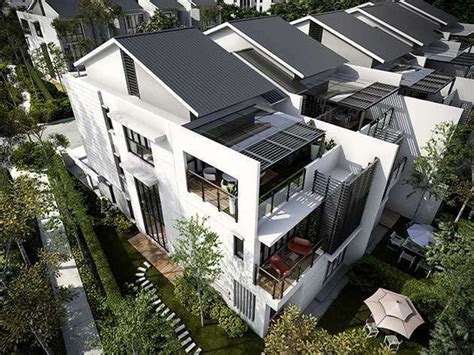 Modern Malaysia Terrace House Exterior Design Trendecors