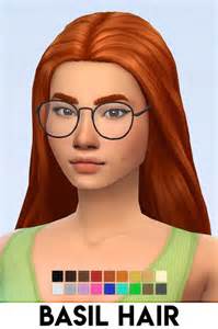 Basil Hair At Vikai Sims 4 Updates