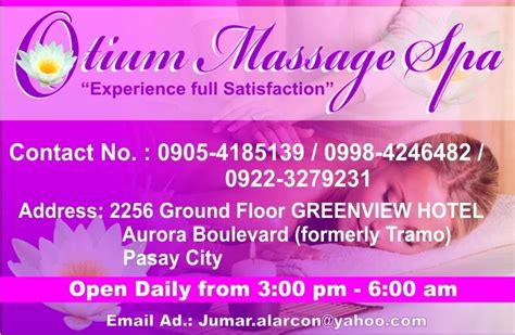 Otium Massage Spa Massage Spa In