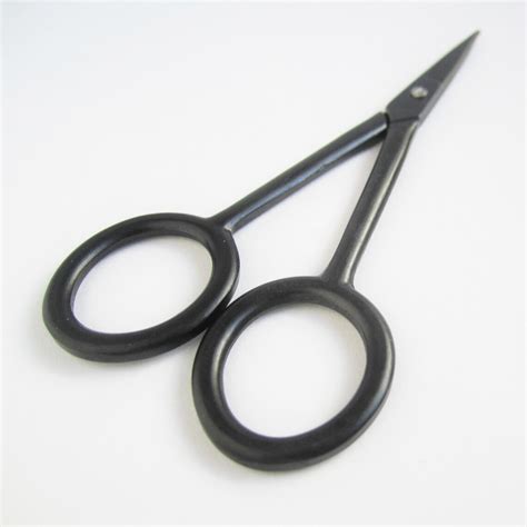 Black Simple Precision Scissors Etsy