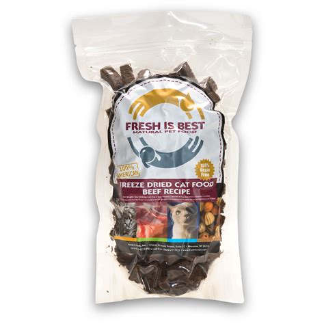 For those feeding freeze dried food (not frozen) which is the best one? Freeze Dried Beef Cat Food - Fresh Is Best®