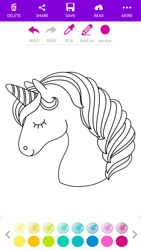 This time we have to color fabulous cute unicorns. Amazon.com: Coloring Games for Kids and Drawing Book for ...