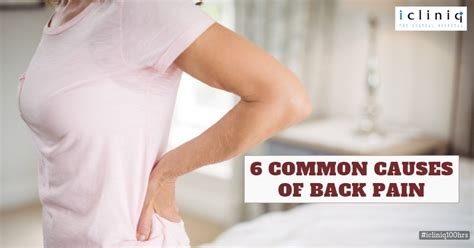 6 Common Causes Of Back Pain Health Tips Icliniq