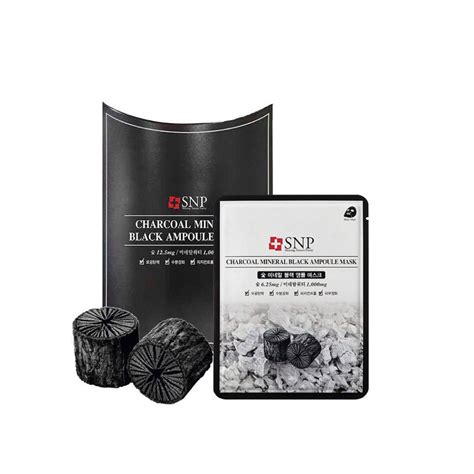 Buy Charcoal Mineral Black Ampoule Mask At Low Price Tofusecret