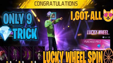 I GOT IT LUCKY WHEEL EVENT ALL BUNDLES IN TAMIL 9 DIAMONDS TRICKS Ff