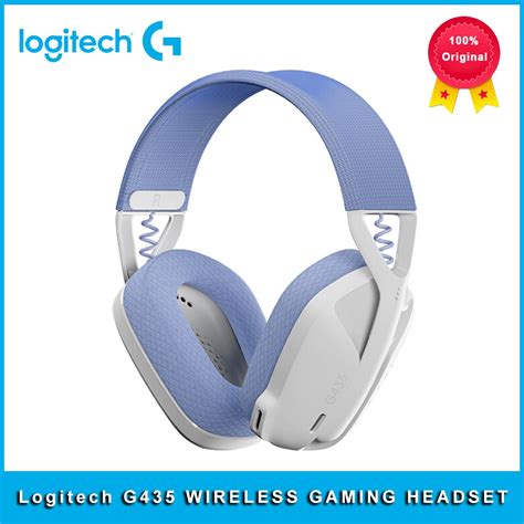 Logitech G435 Lightspeed Wireless Gaming Headset 7 1 Surround Sound