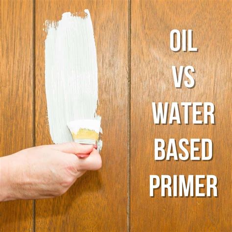 Oil Based Primer Vs Water Based Primer The Handymans Daughter