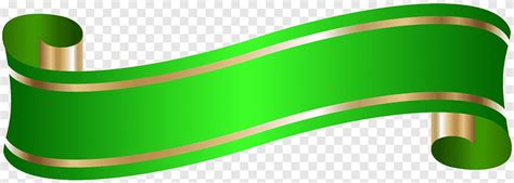 Illustration Of Green Ribbon Banner Elegant Banner Green Angle Ribbon Png PNGEgg