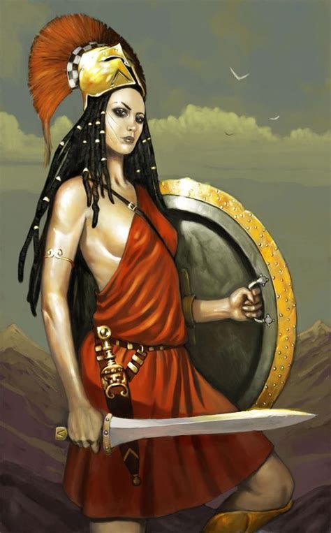 Female Spartan Greek Warrior Warrior Girl Fantasy Warrior Warrior Princess Warrior Women