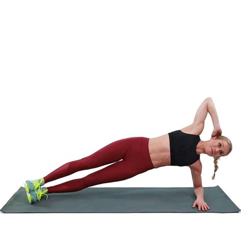 Oblique Abs Exercise Side Plank