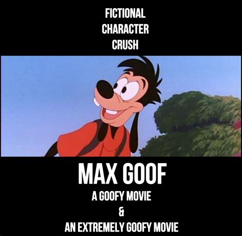 Fictional Character Crush Max Goof ~ Also Goof Troop Fictional