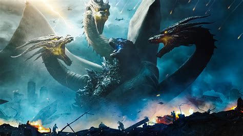 Download Godzilla Vs King Ghidorah Of The Monsters K By Gcruz Ghidorah Wallpapers