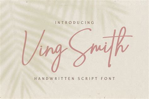 Ving Smith Handwritten Font By Stringlabs Thehungryjpeg