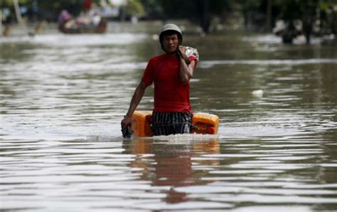 Natural Disaster In Myanmar Displaces Thousands