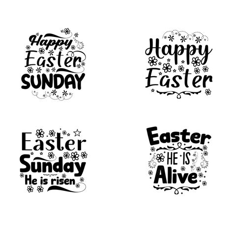 Premium Vector Happy Easter Lettering Typography Design