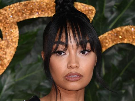 Little Mix Star Leigh Anne Pinnock Stuns Fans As She Poses In Leather Look Top For Sizzling