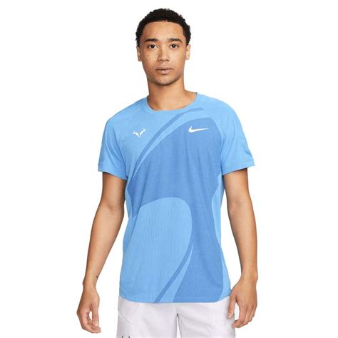 T Shirt Nike Dri Fit Adv Rafael Nadal Paris 2023 Bleu Extreme Tennis