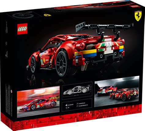 Lego 42125 Ferrari 488 Gte “af Corse 51” Technic Tates Toys