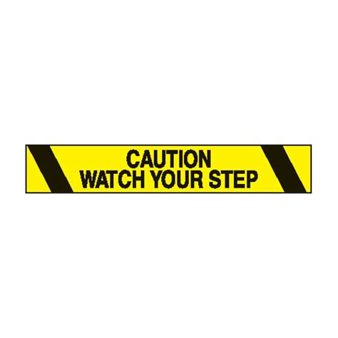 Printed Warning Tapes Caution Watch Your Step Seton Australia
