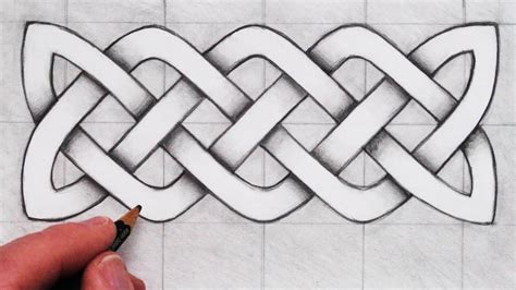 How To Draw A Celtic Knot In 3 Simple Steps Celtic Knot Drawing