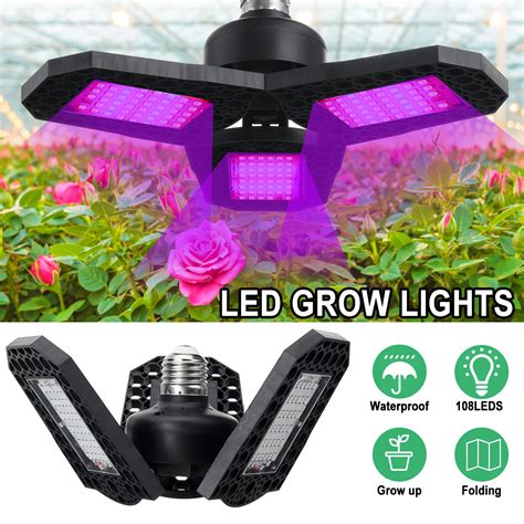 Anyone ever done dual spectrum lighting for flowering before? LED Plant Grow Lights Full Spectrum, Plant Grow Lamp, Full ...