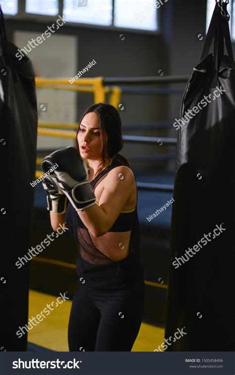 Portrait Boxer Girl Boxing Ring Stock Photo 1505458496 Shutterstock