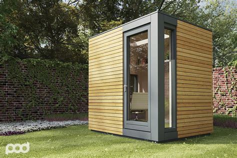 Designed & installed in 4 wks. Pod Space: Garden prefab getaways - Prefab Cabins
