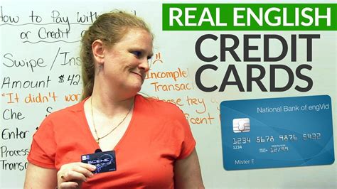 Maybe you would like to learn more about one of these? Learn Real English - How to pay with DEBIT or CREDIT CARDS - YouTube