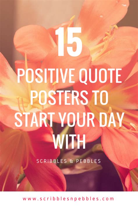 Attitudes are more important than facts. 15 Positive Quote Posters To Start Your Day With ...