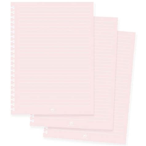 Refil Pautado P CADERNO SMART 48 Folhas Rosa DAC Starhouse Mega Store