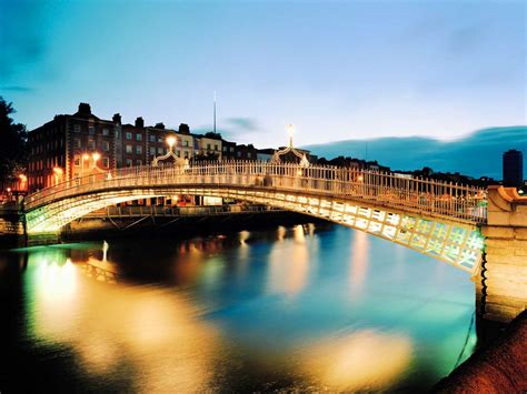 Droichead Na Dothra Ballsbridge Dodder Bridge Dublin Ireland