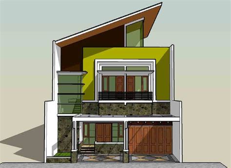 desain rumah minimalis atap miring desain rumah minimalis terbaru