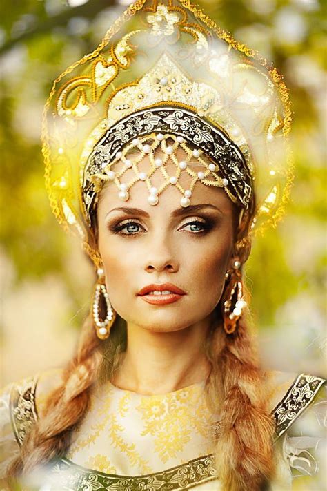 Russian Fairy Tale Russian Beauty Headpiece Beauty