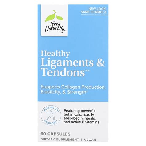 Terry Naturally Healthy Ligaments And Tendons 60 Capsules