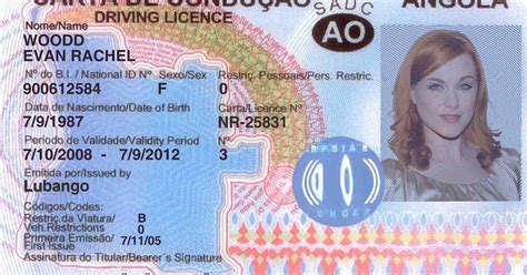 Usa Template Psd Driver License California Driver License Passport