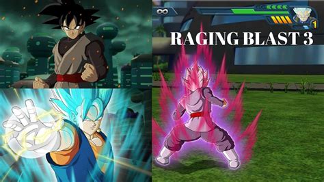 All the characters and their costumes in dragonball raging blast, it includes the extra characters super sayajin 3 vegeta and. Dragon Ball Raging Blast 3 Perfect Game - YouTube