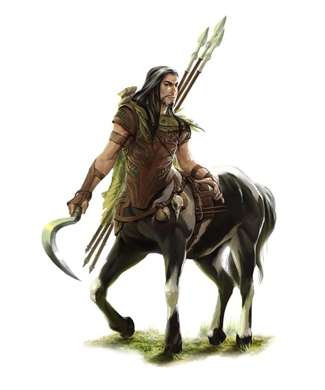 Male Centaur Ranger Pathfinder Pfrpg Dnd Dandd 35 5th Ed D20 Fantasy