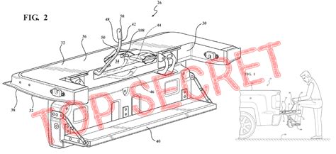 Nowcar Innovative New Patent For Chevrolet Truck Tailgate