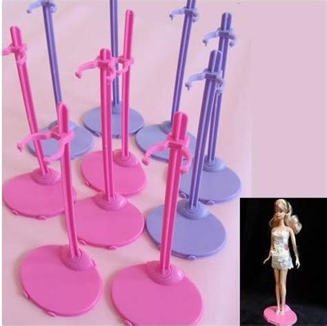 Paquete De 5 Bases Para Muñecas Barbie Princesas Etc 10000 En