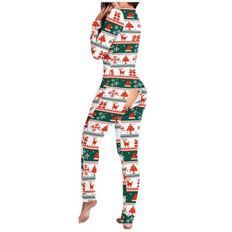 adult onesie pajamas womens sexy bodycon long sleeve v neck club outfits one piece jumpsuit
