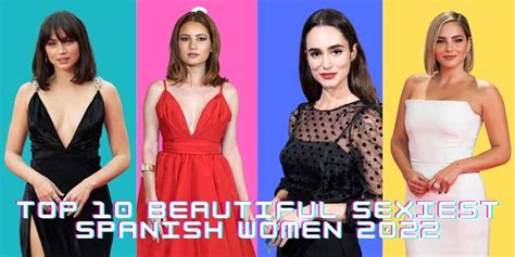 Top 10 Beautiful Sexiest Spanish Women 2022 Fakoa