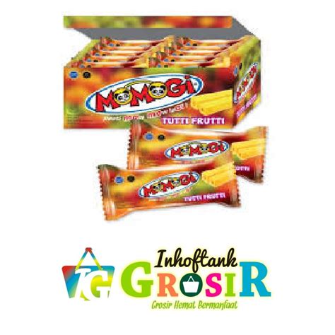 Jual Momogi Tutti Frutti 1box Isi 20pcs Indonesiashopee Indonesia