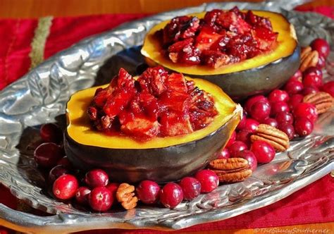 Apple Cranberry Stuffed Acorn Squash Pahl S Market Apple Valley MN