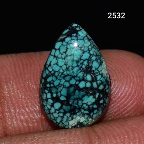 Beautiful Designer Tibetan Turquoise Cabochon 100natural Etsy