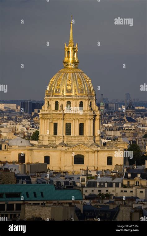 View Of The Dome Church Or St Louis Des Invalides From The First Level