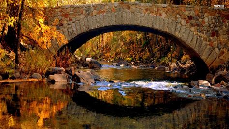 🔥 Free Download Stone Bridge In The Fall Wallpaper Mixhd Wallpapers