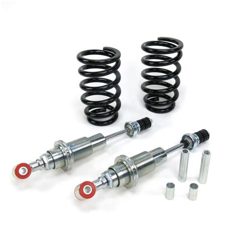 Mustang Ii Adjustable Coil Over Front Shock Kit With Tapered Coils