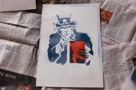 Uncle Sam Stencil By Drzauis On Deviantart