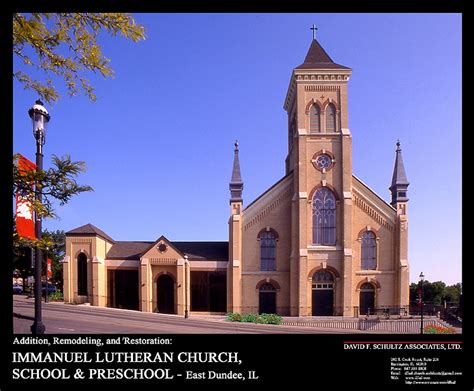 Immanuel Lutheran Church By David F Schultz Associates Ltd Architizer