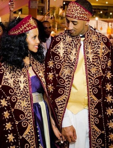 Eritrean Bride And Groom 2 African Wedding Attire African Bride
